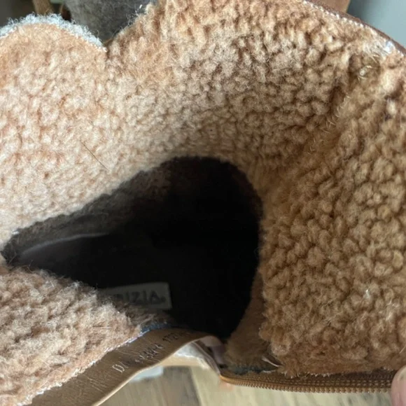 Patrizia Boots By Spring Steps Brown Sherpa Lined Women’s Size 6 - Picture 10 of 12